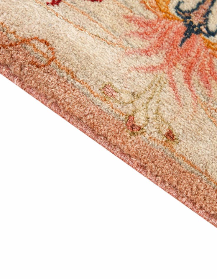 Detail image of 5' 8 x 8' 3  Hand Knotted Tabriz Persian Rug