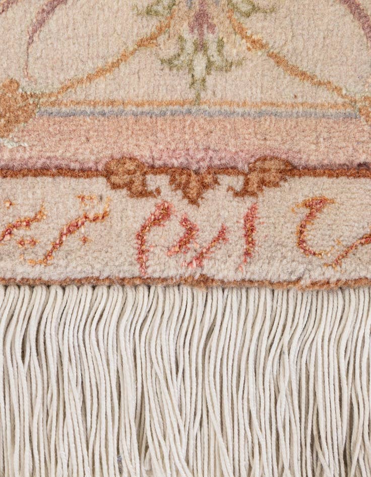 Detail image of 5' 8 x 8' 3  Hand Knotted Tabriz Persian Rug