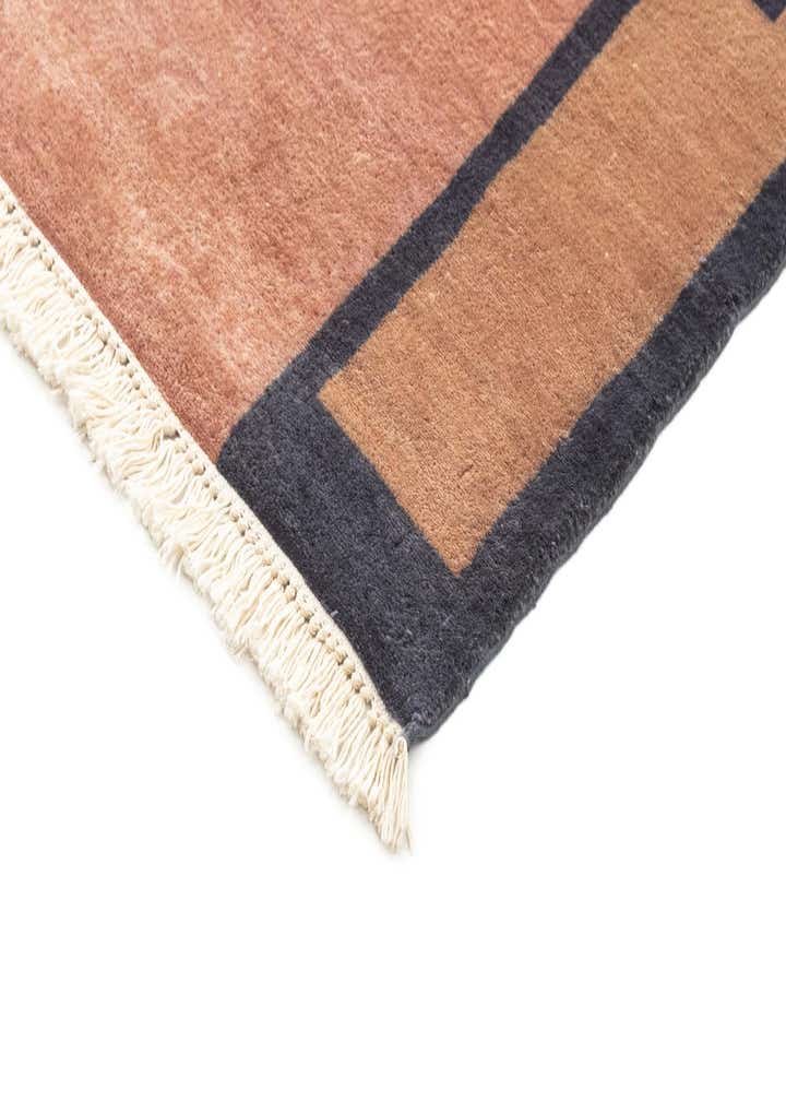 3' 5 x 6' 5 Hand Knotted Tibet Oriental Wool Rug
