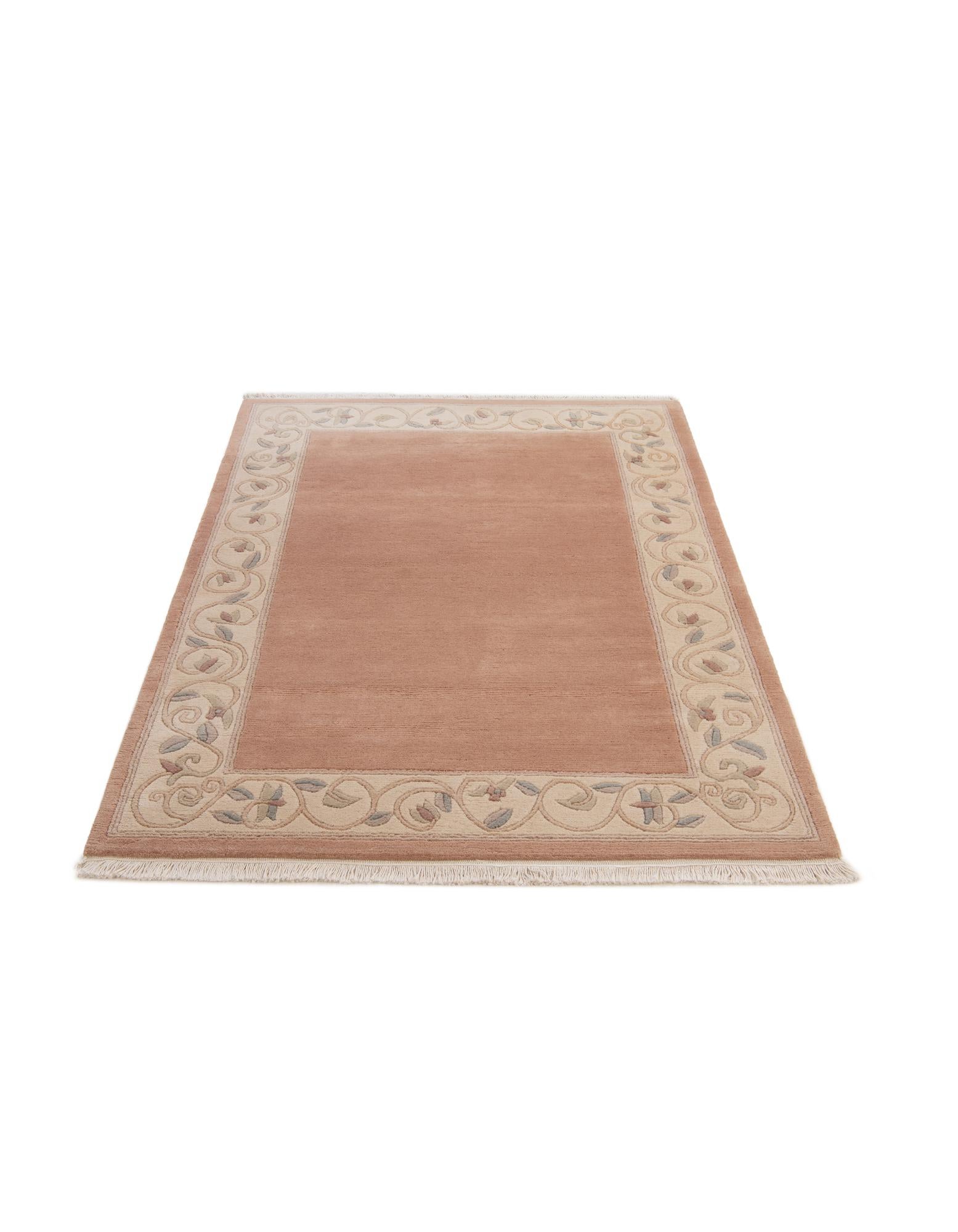 3' 11 x 5' 10 Hand Knotted Tibet Wool Rug