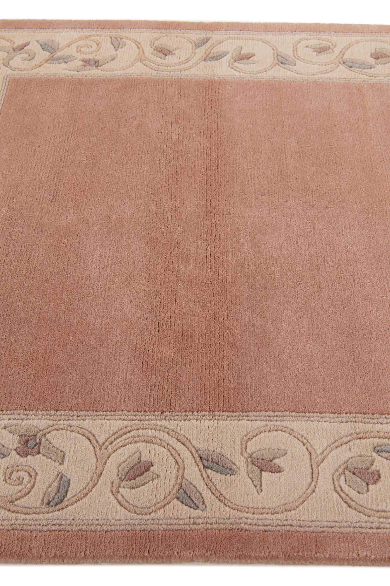 3' 11 x 5' 10 Hand Knotted Tibet Wool Rug