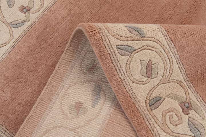 3' 11 x 5' 10 Hand Knotted Tibet Wool Rug