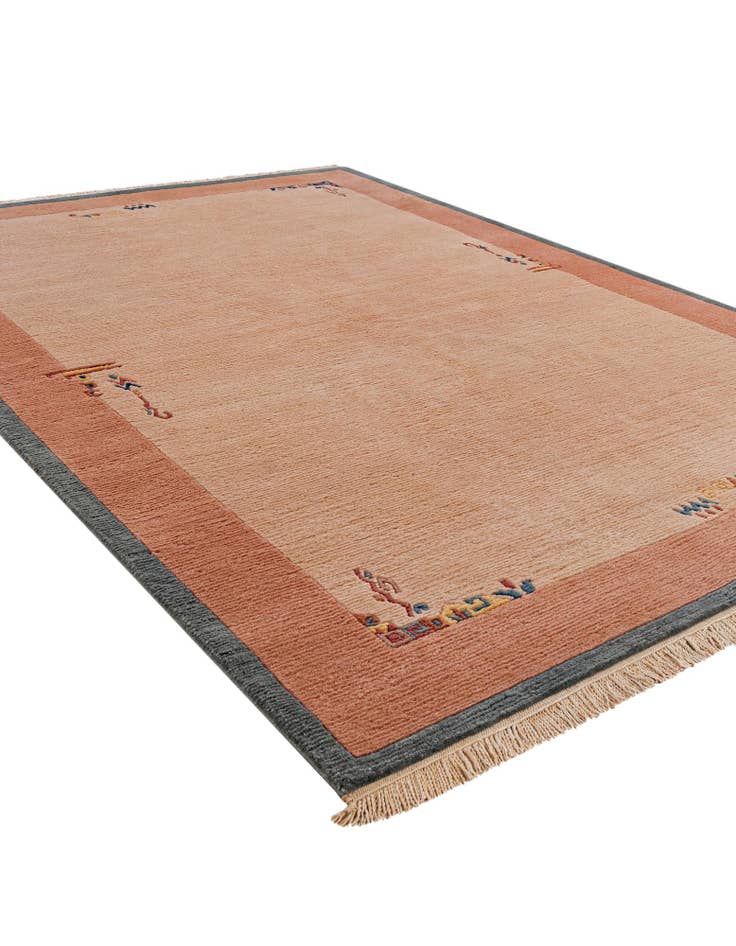 Detail image of 5' 7 x 7' 9  Hand Knotted Tibet Wool Rug