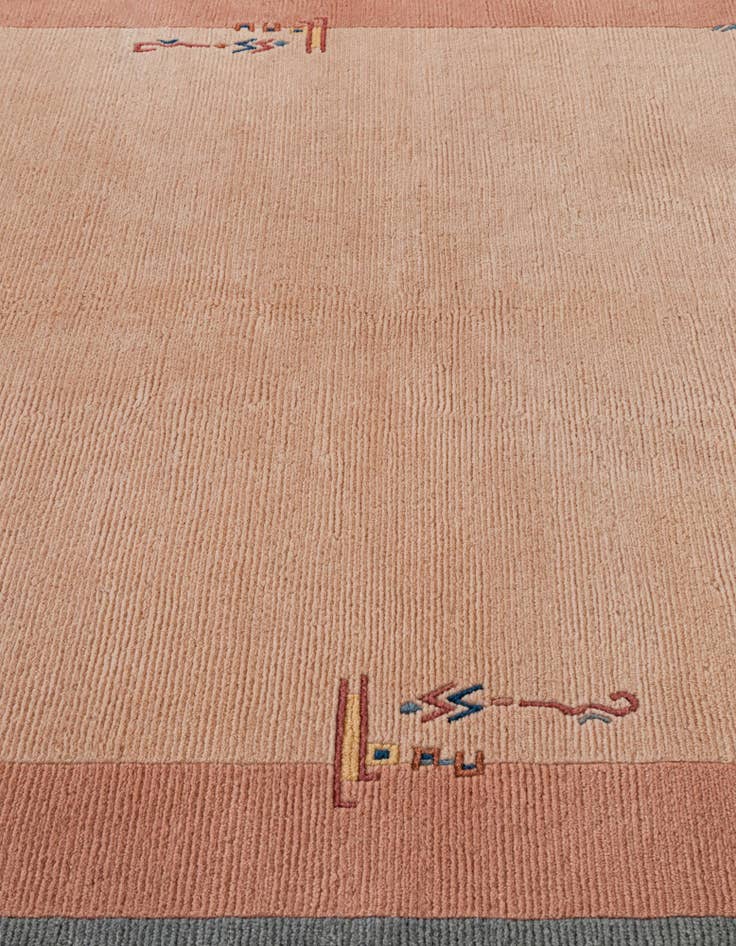 Detail image of 5' 7 x 7' 9  Hand Knotted Tibet Wool Rug