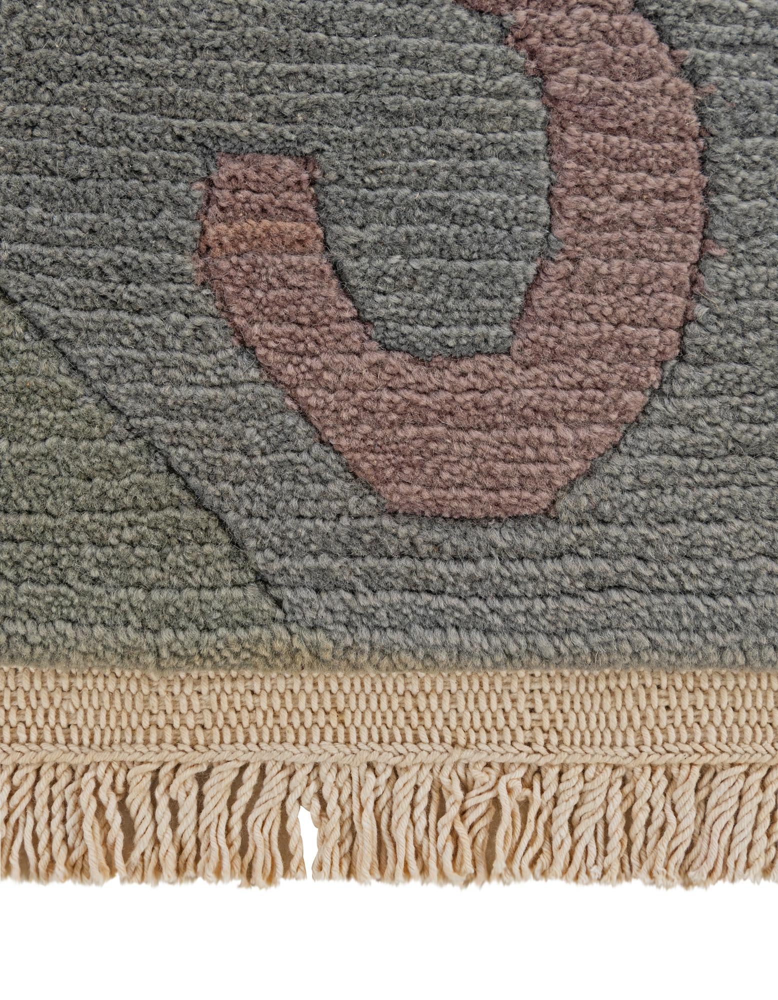 8' 5 x 11' 4 Hand Knotted Tibet Wool Rug