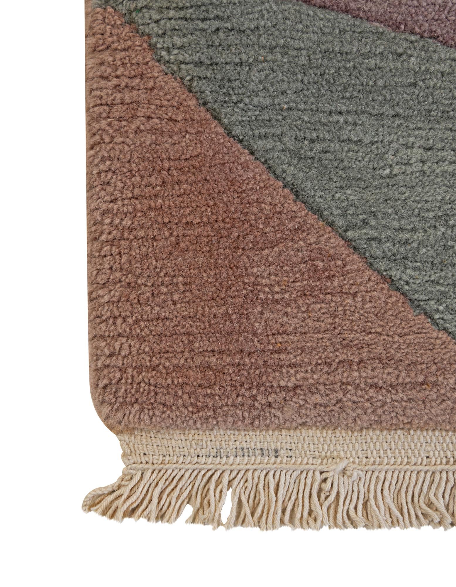8' 5 x 11' 4 Hand Knotted Tibet Wool Rug