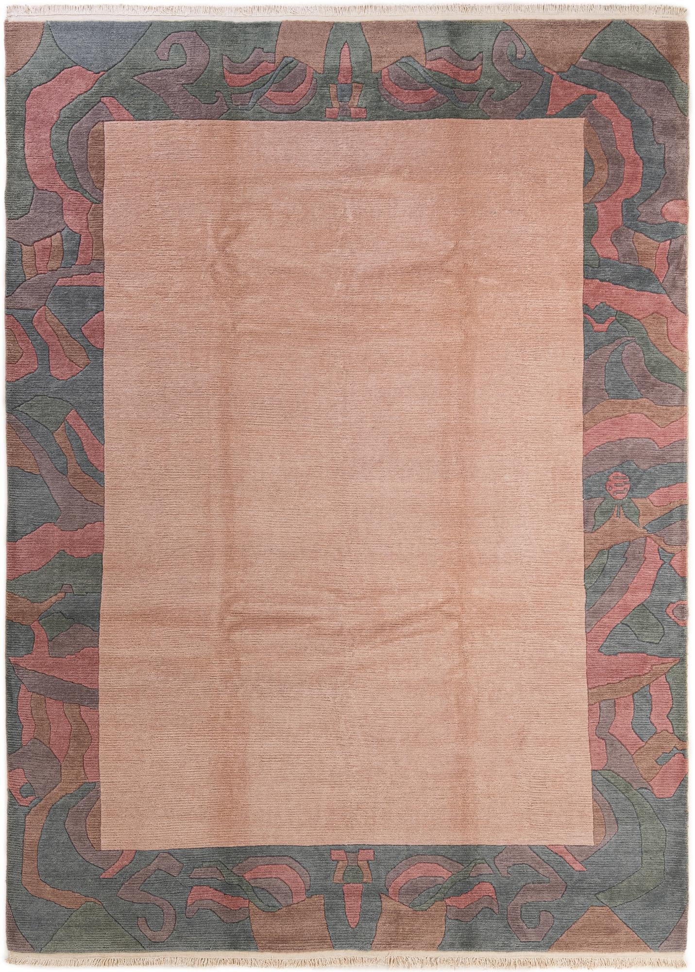 8' 5 x 11' 4 Hand Knotted Tibet Wool Rug
