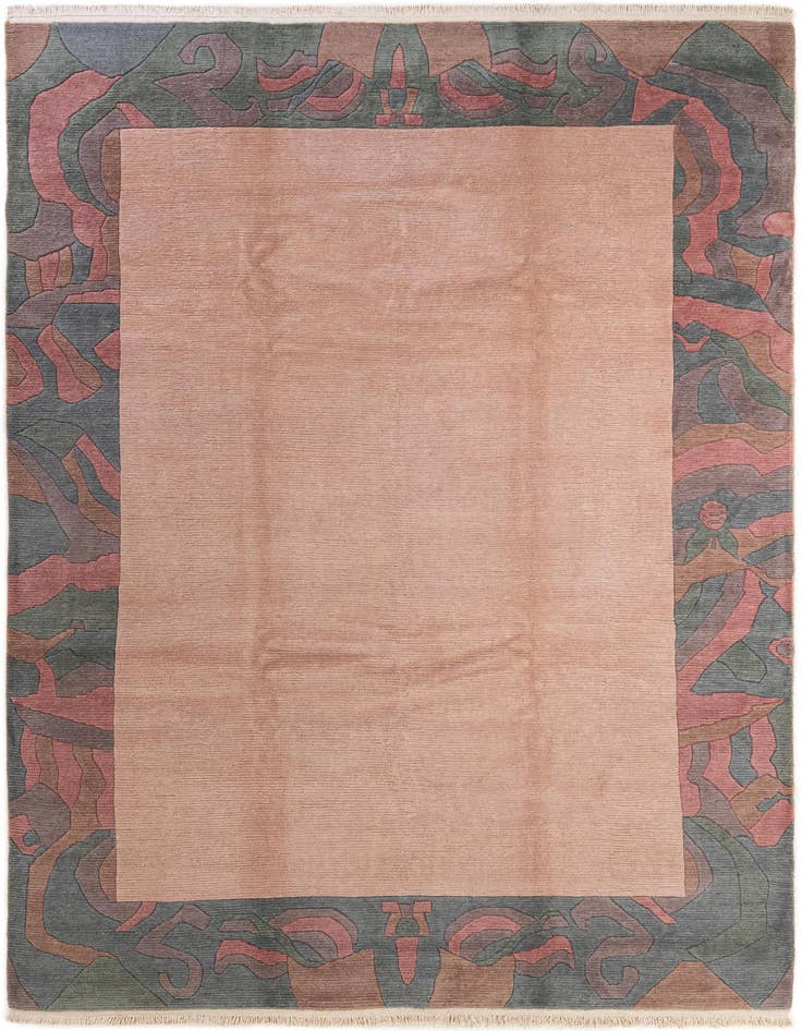 Detail image of 8' 5 x 11' 4 Hand Knotted Tibet Wool Rug