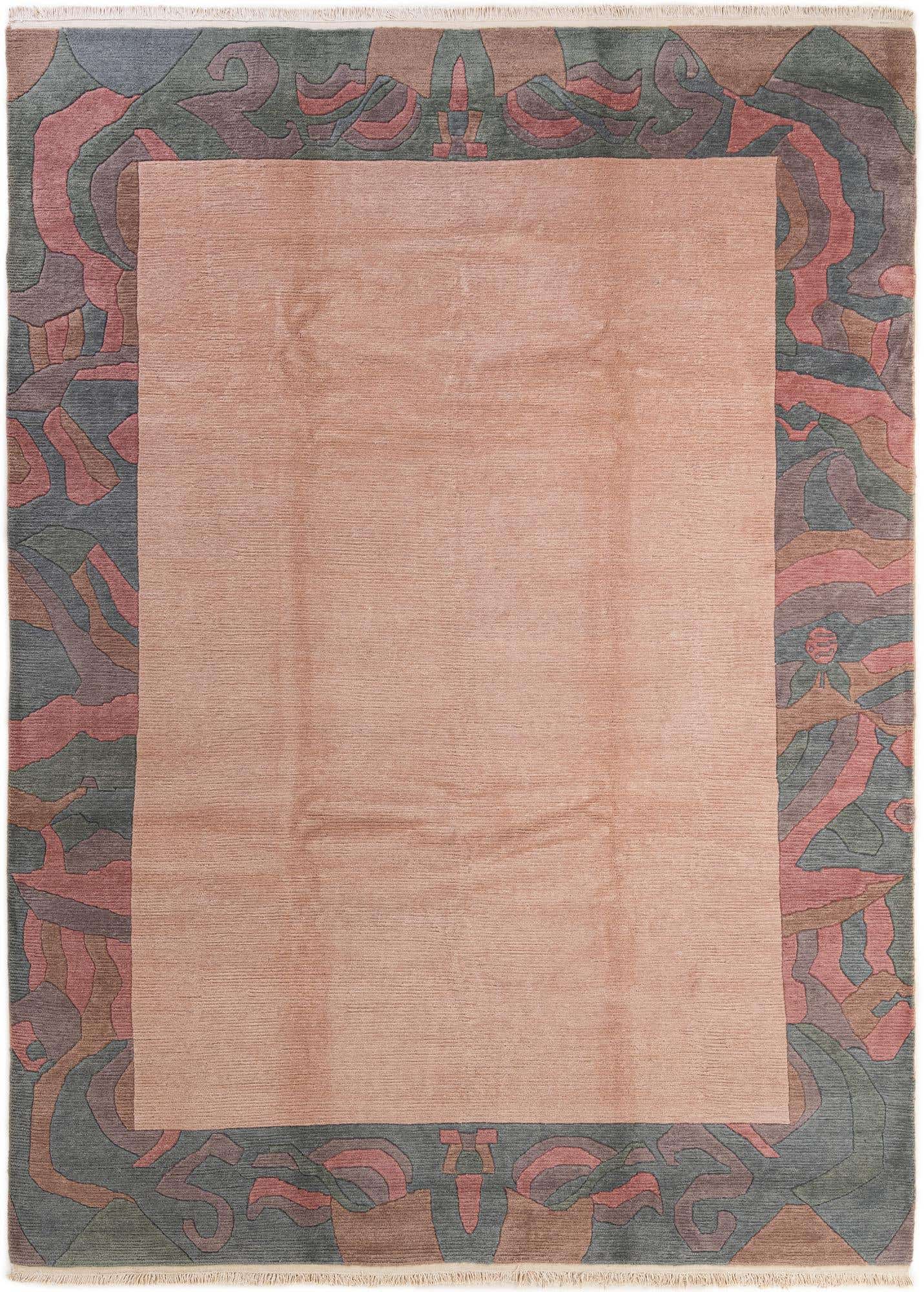 8' 5 x 11' 4 Hand Knotted Tibet Wool Rug
