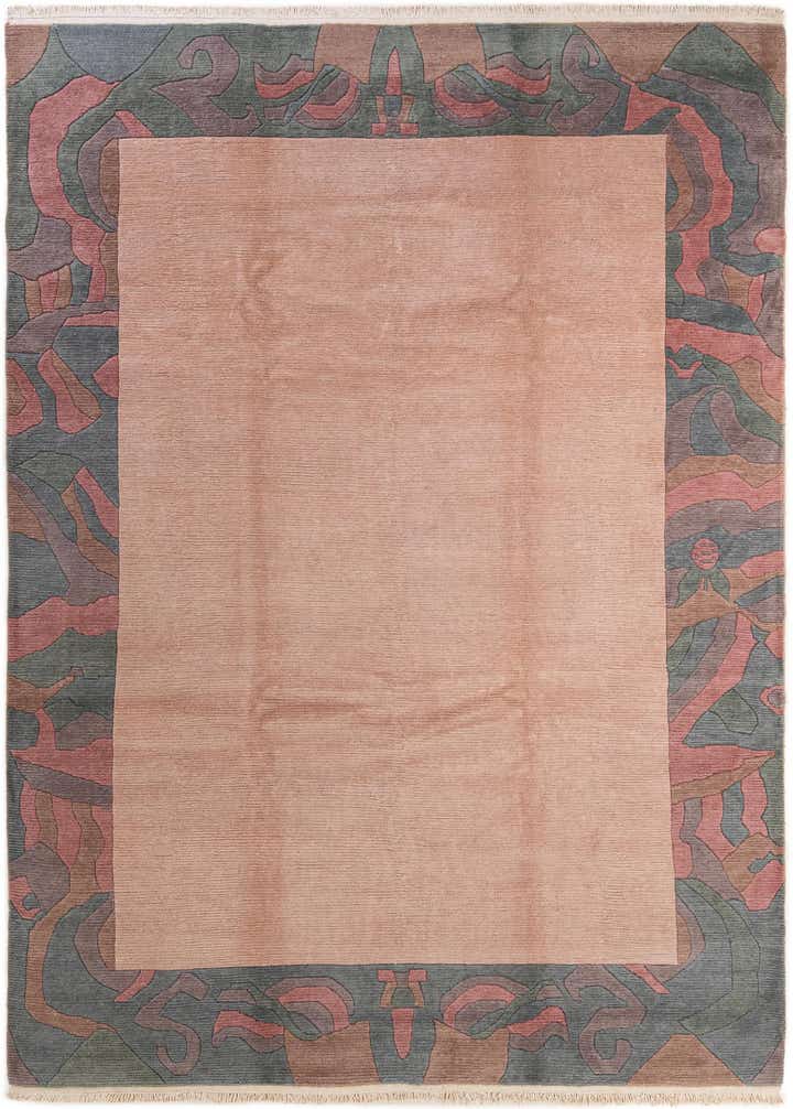 8' 5 x 11' 4 Hand Knotted Tibet Wool Rug
