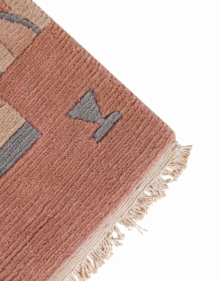 Detail image of 8' 3 x 11' 3  Hand Knotted Tibet Wool Rug