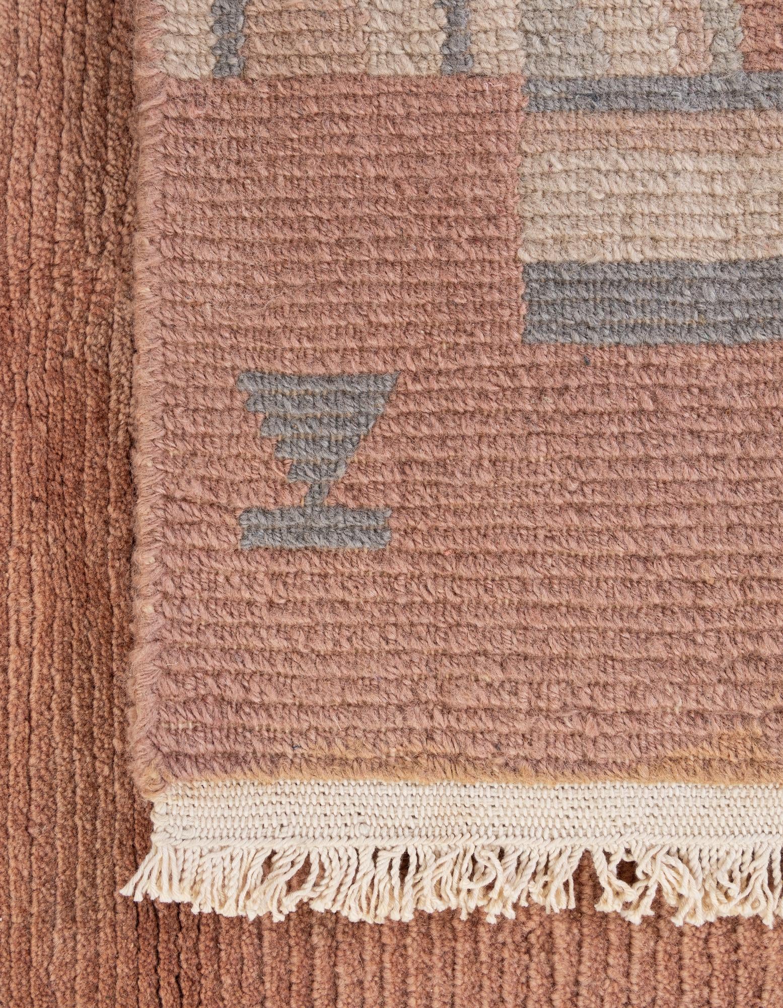 8' 3 x 11' 3 Hand Knotted Tibet Wool Rug