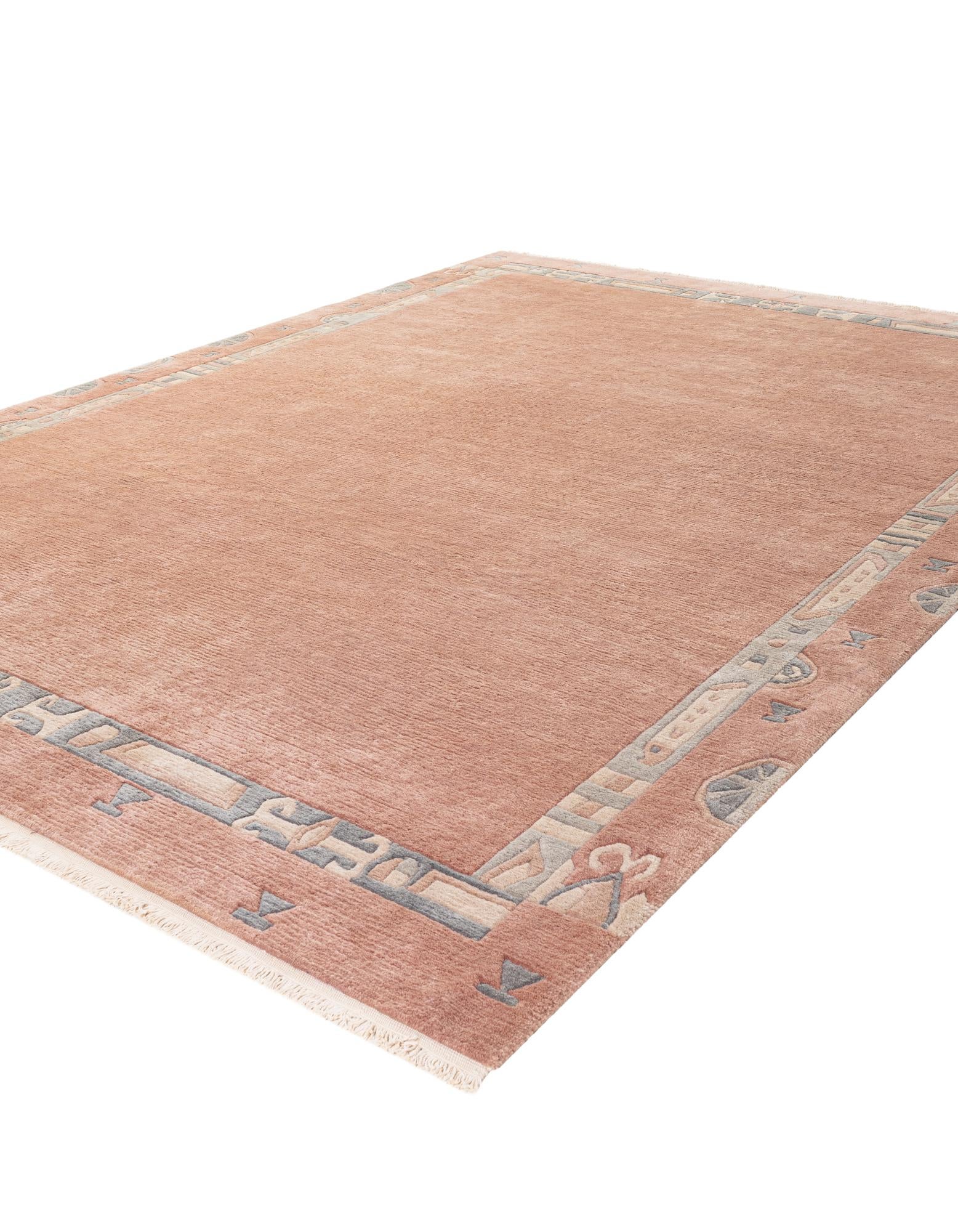8' 3 x 11' 3 Hand Knotted Tibet Wool Rug
