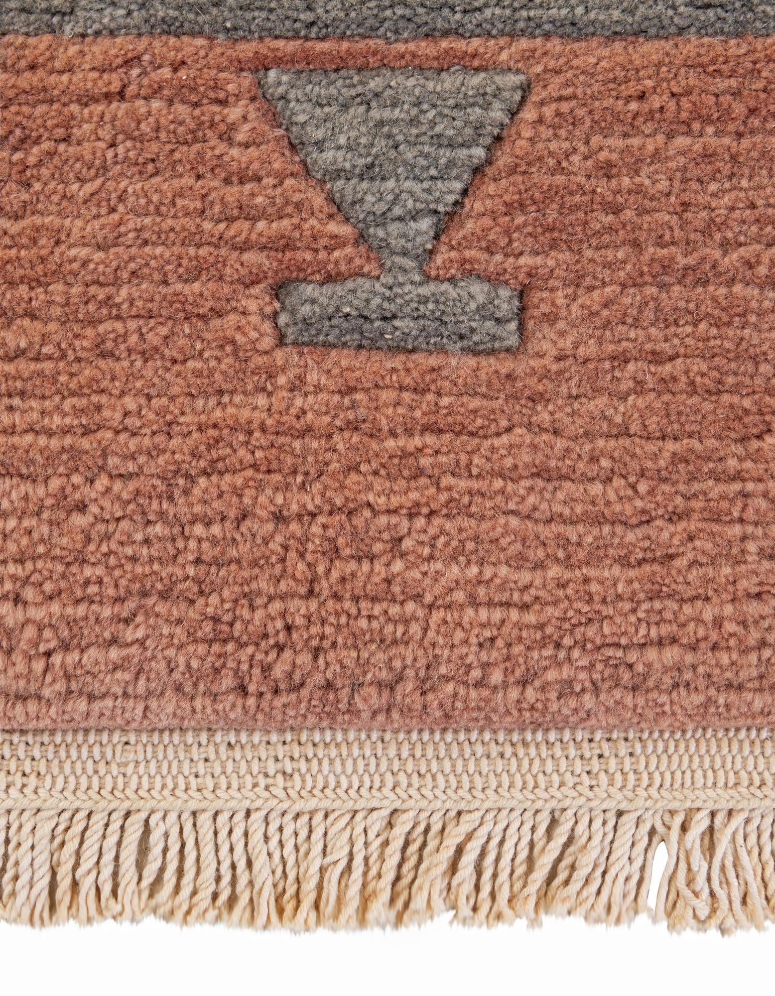 8' 3 x 11' 3 Hand Knotted Tibet Wool Rug