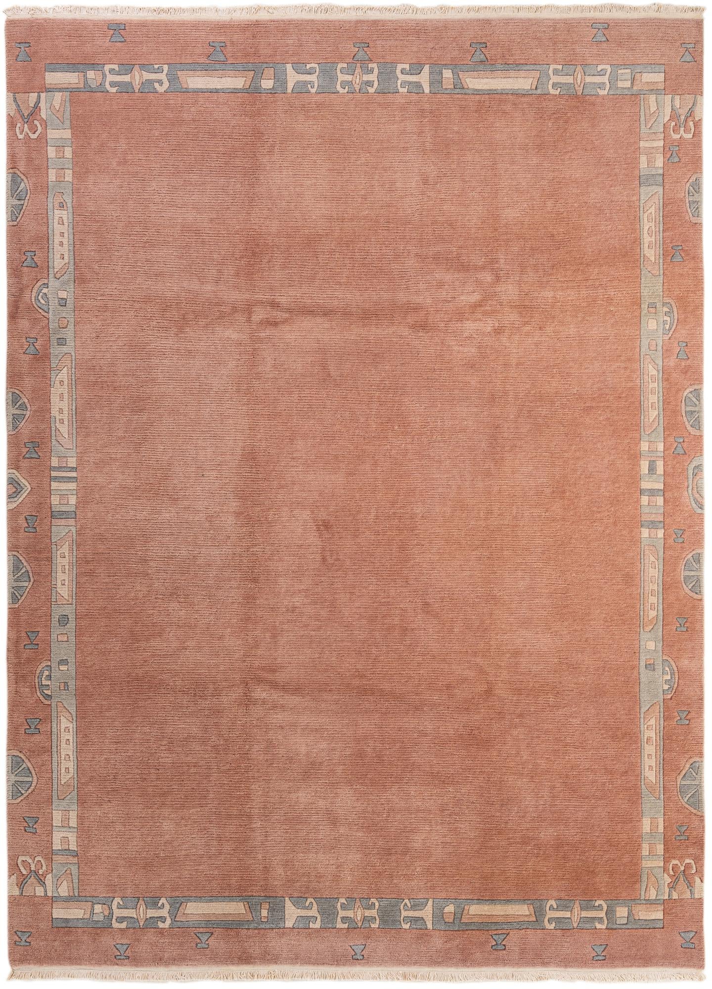 8' 3 x 11' 3 Hand Knotted Tibet Wool Rug