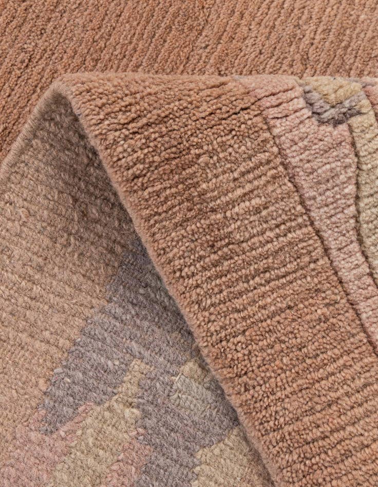 Detail image of 8' 5 x 11' 6  Hand Knotted Tibet Wool Rug