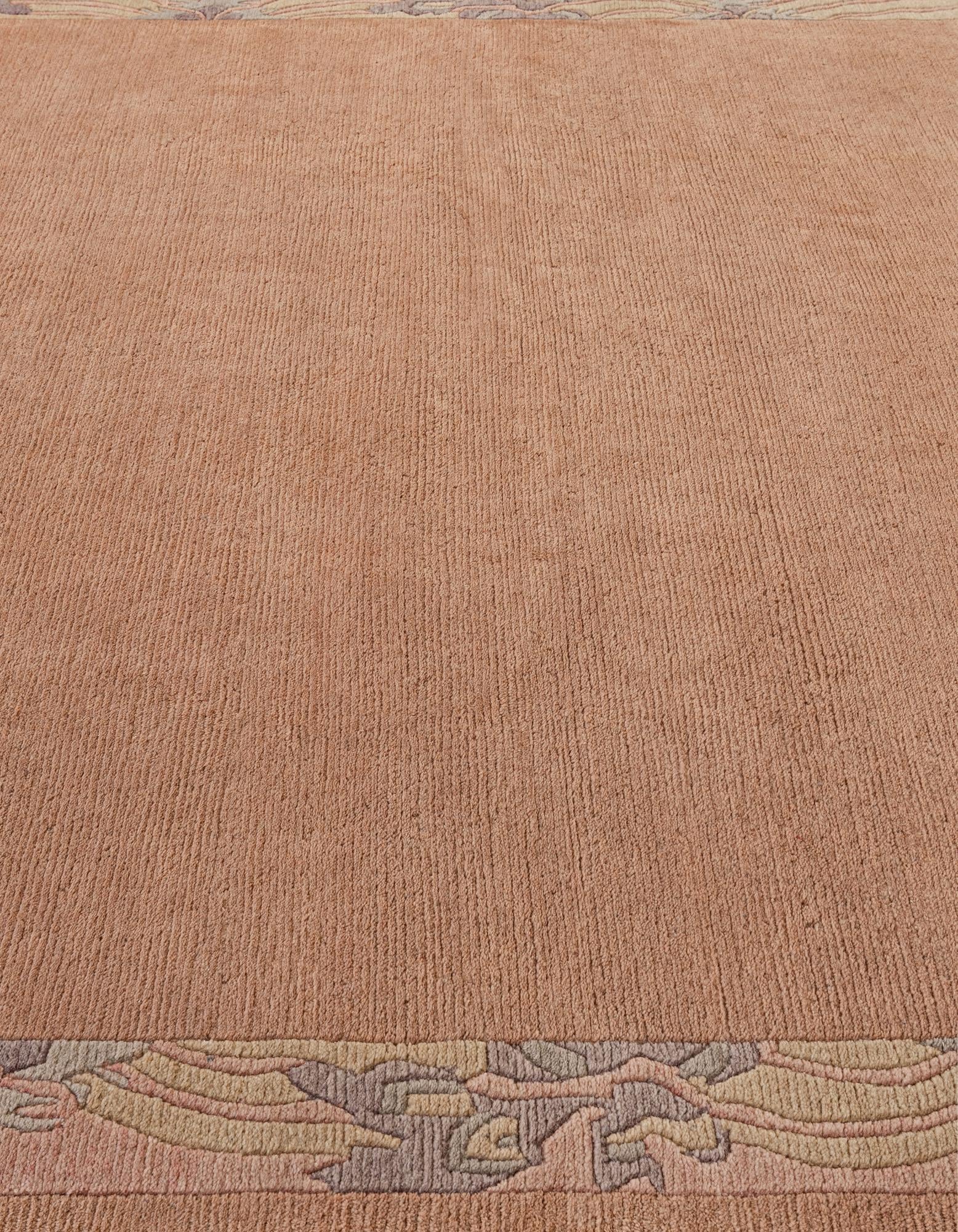 8' 5 x 11' 6 Hand Knotted Tibet Wool Rug