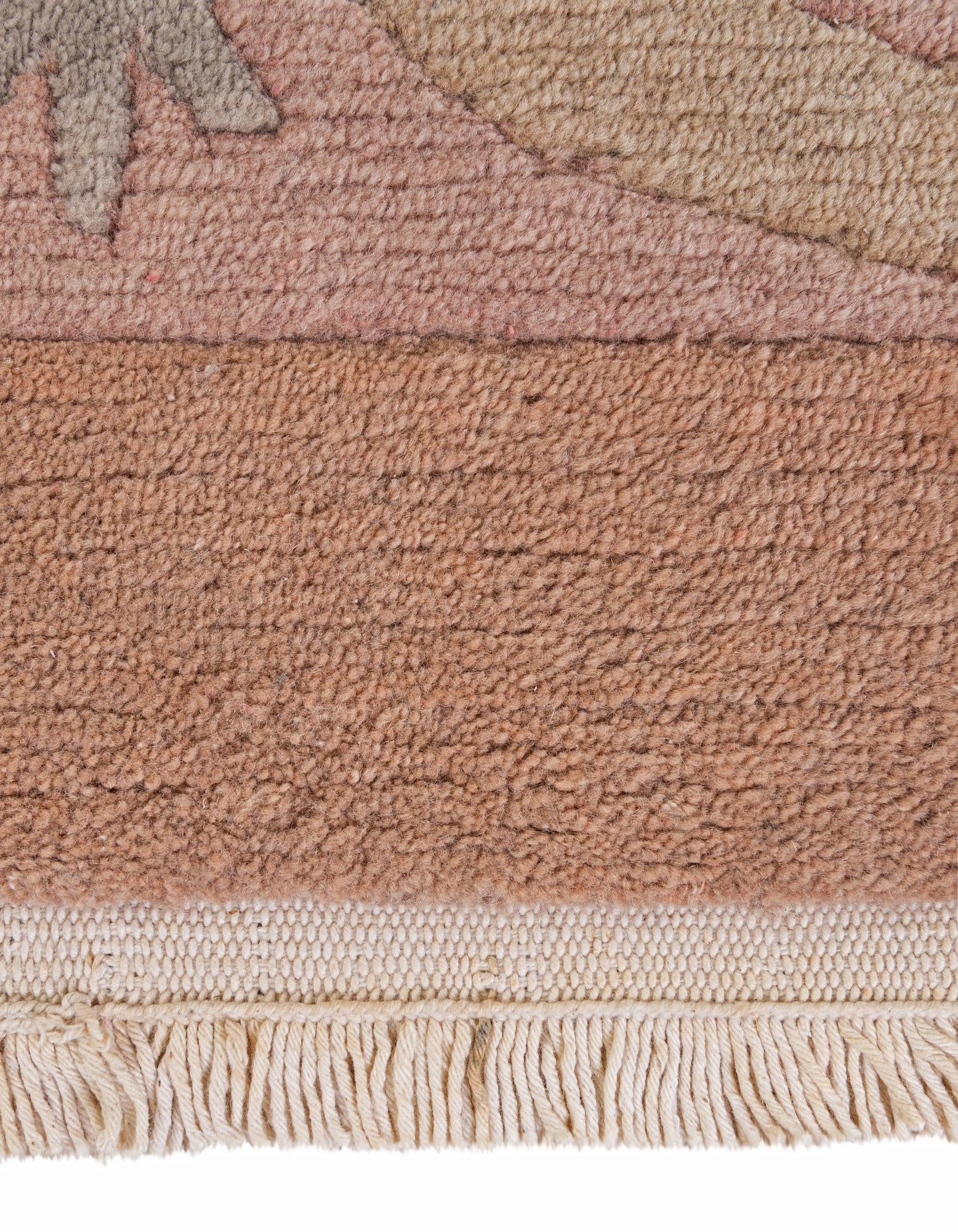 8' 5 x 11' 6 Hand Knotted Tibet Wool Rug