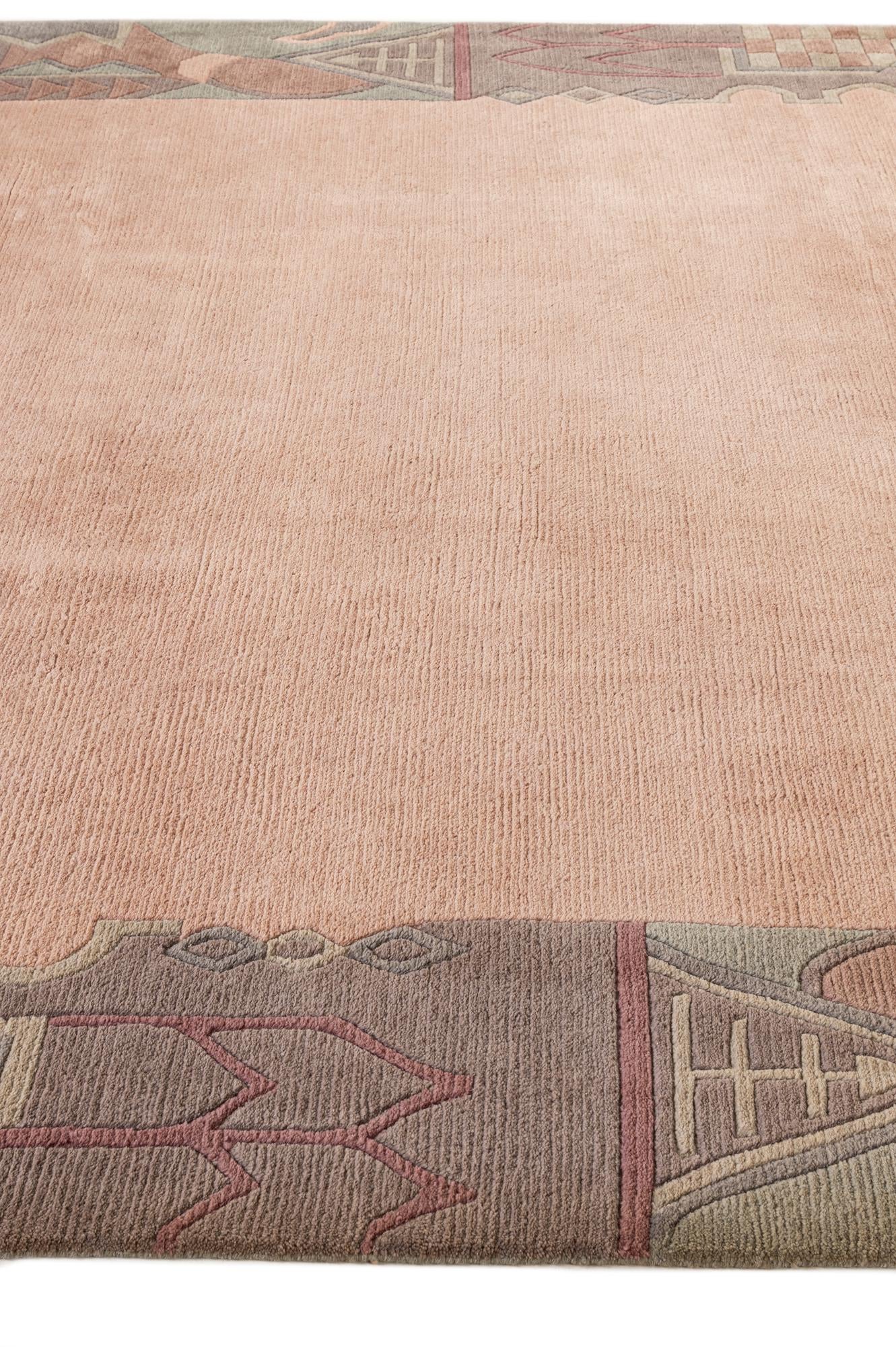8' 5 x 11' 3 Hand Knotted Tibet Wool Rug
