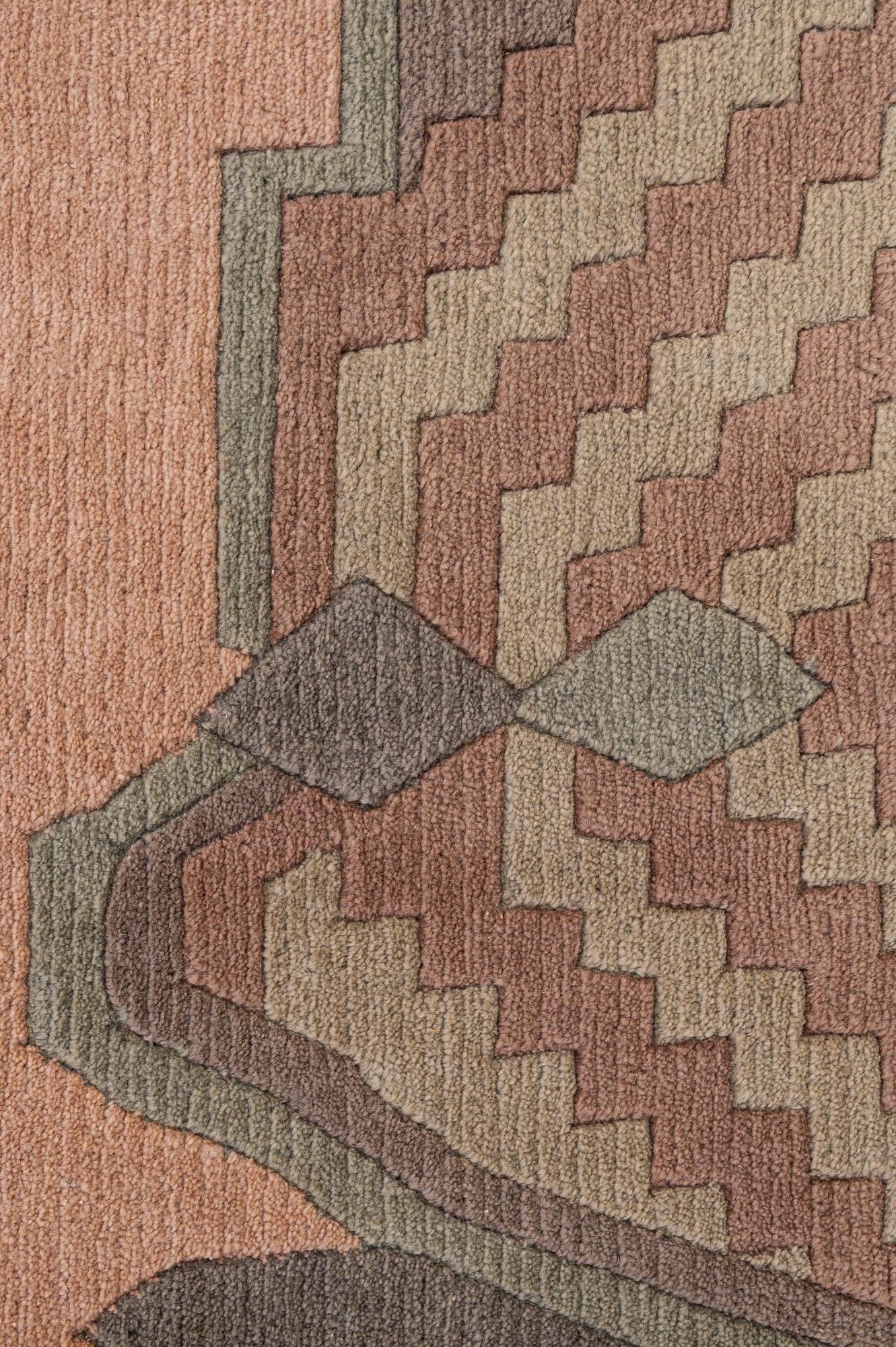 8' 5 x 11' 3 Hand Knotted Tibet Wool Rug