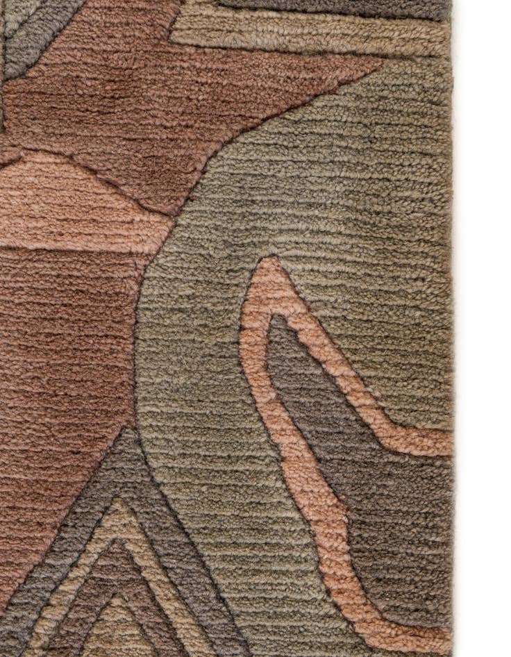 Detail image of 8' 5 x 11' 3  Hand Knotted Tibet Wool Rug