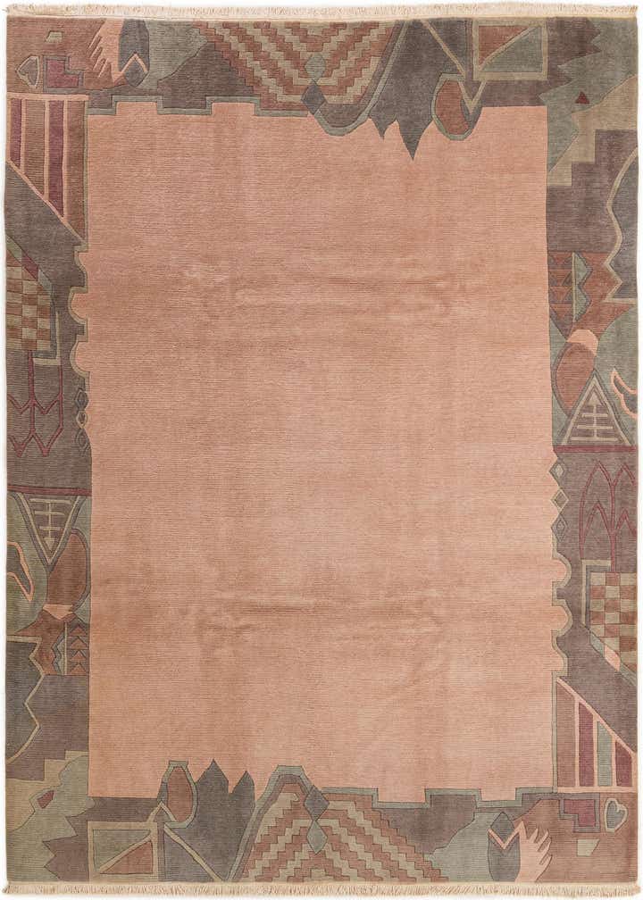 8' 5 x 11' 3 Hand Knotted Tibet Wool Rug