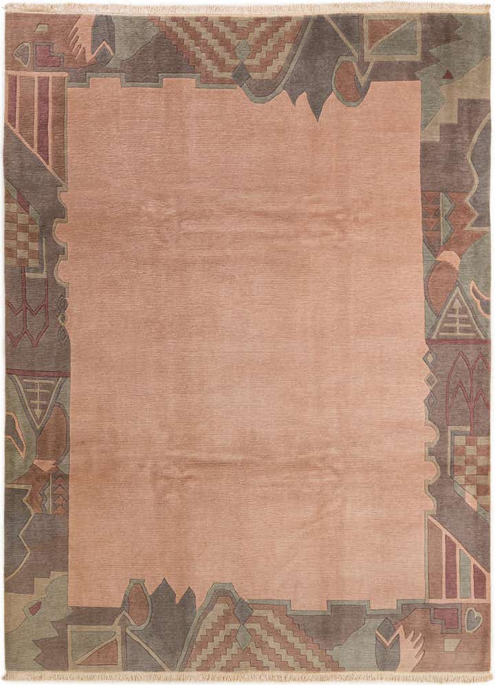 8' 5 x 11' 3 Hand Knotted Tibet Wool Rug