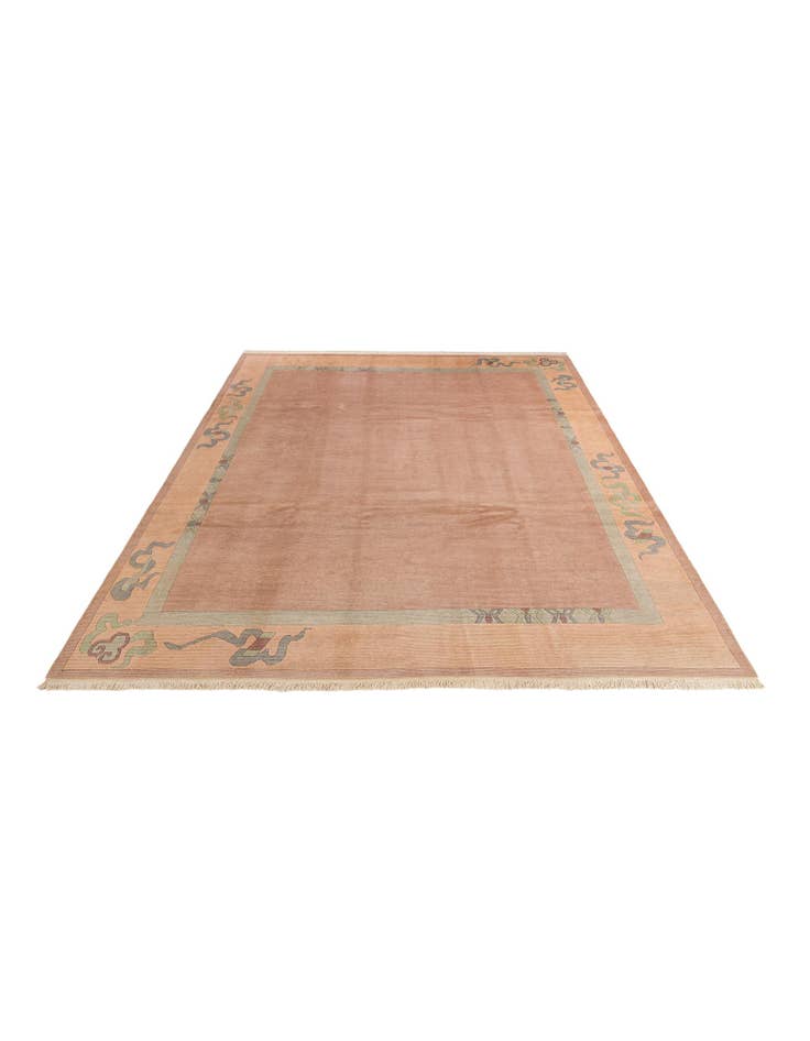 Detail image of 8' 4 x 11' 6 Hand Knotted Tibet Wool Rug