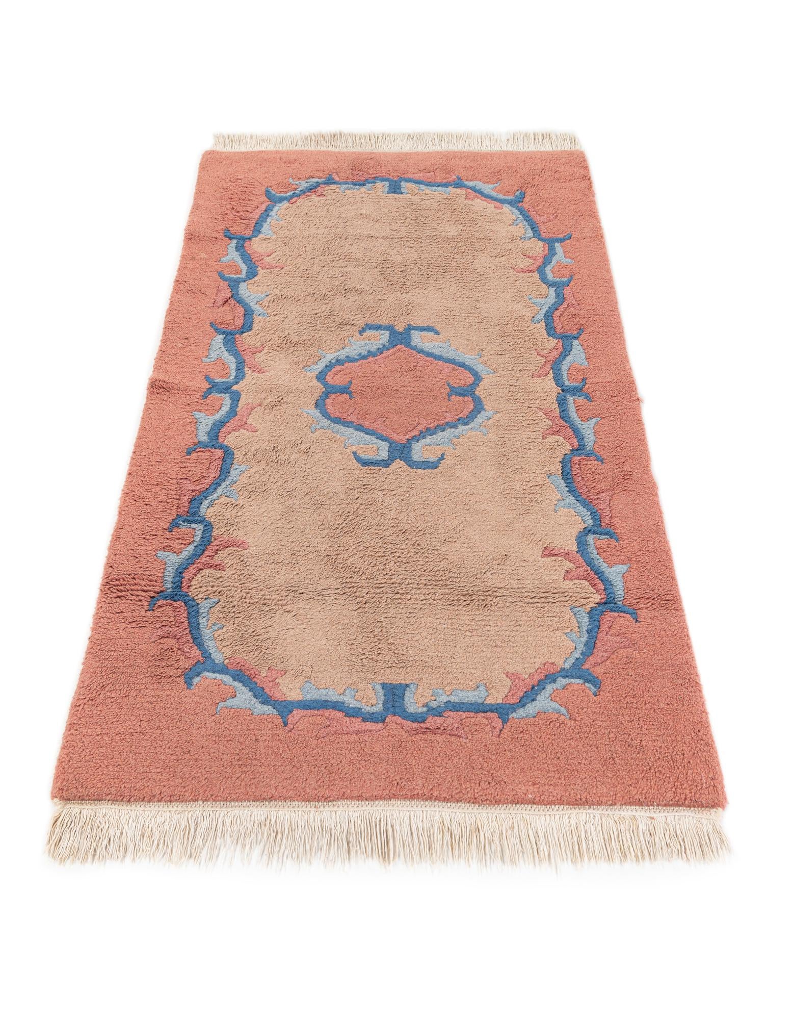 2' 5 x 4' 7 Hand Knotted Tibet Wool Rug