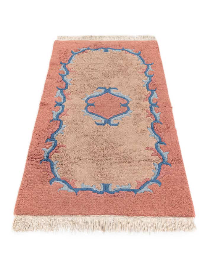 2' 5 x 4' 7 Hand Knotted Tibet Wool Rug