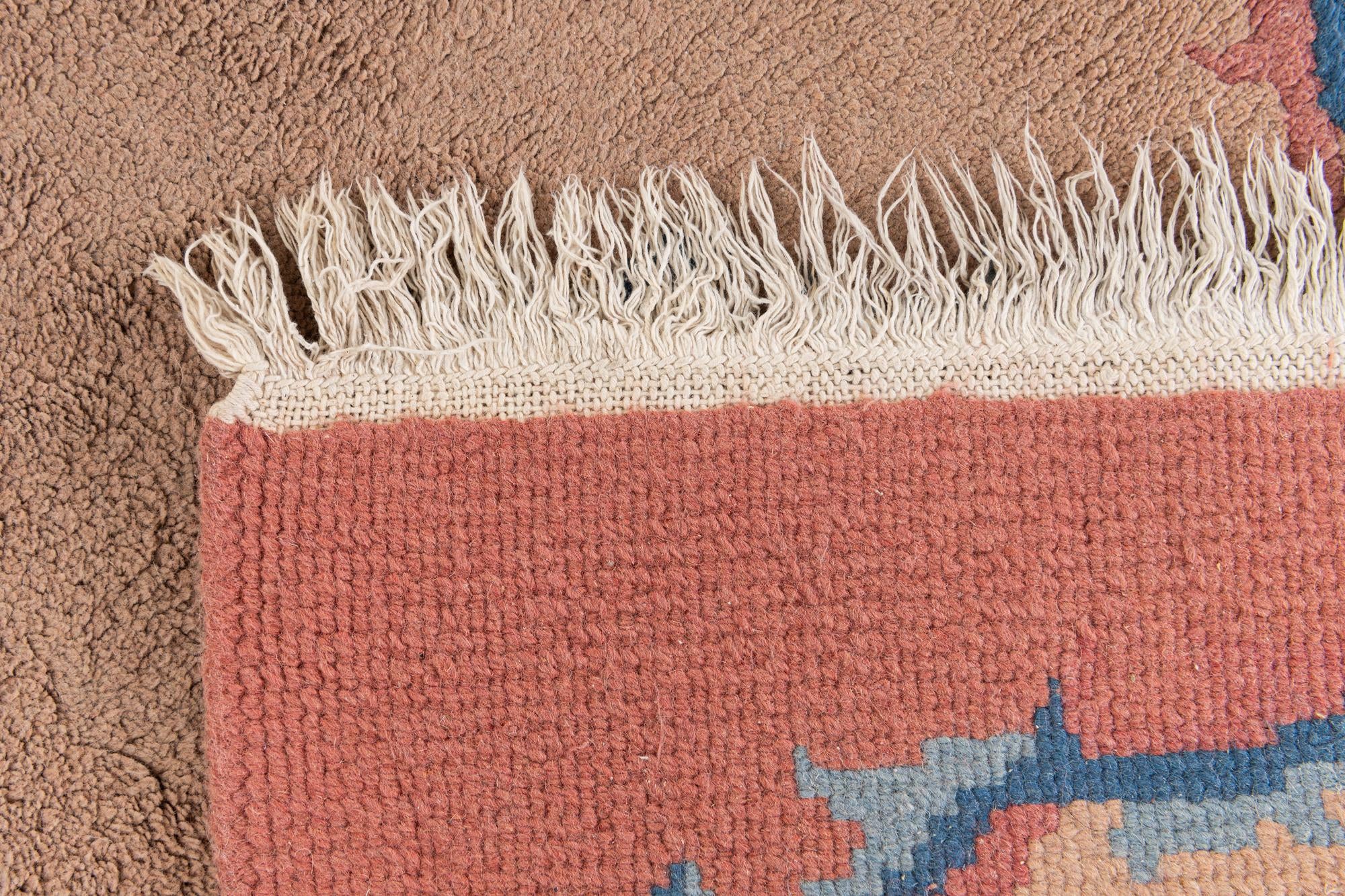 2' 5 x 4' 7 Hand Knotted Tibet Wool Rug