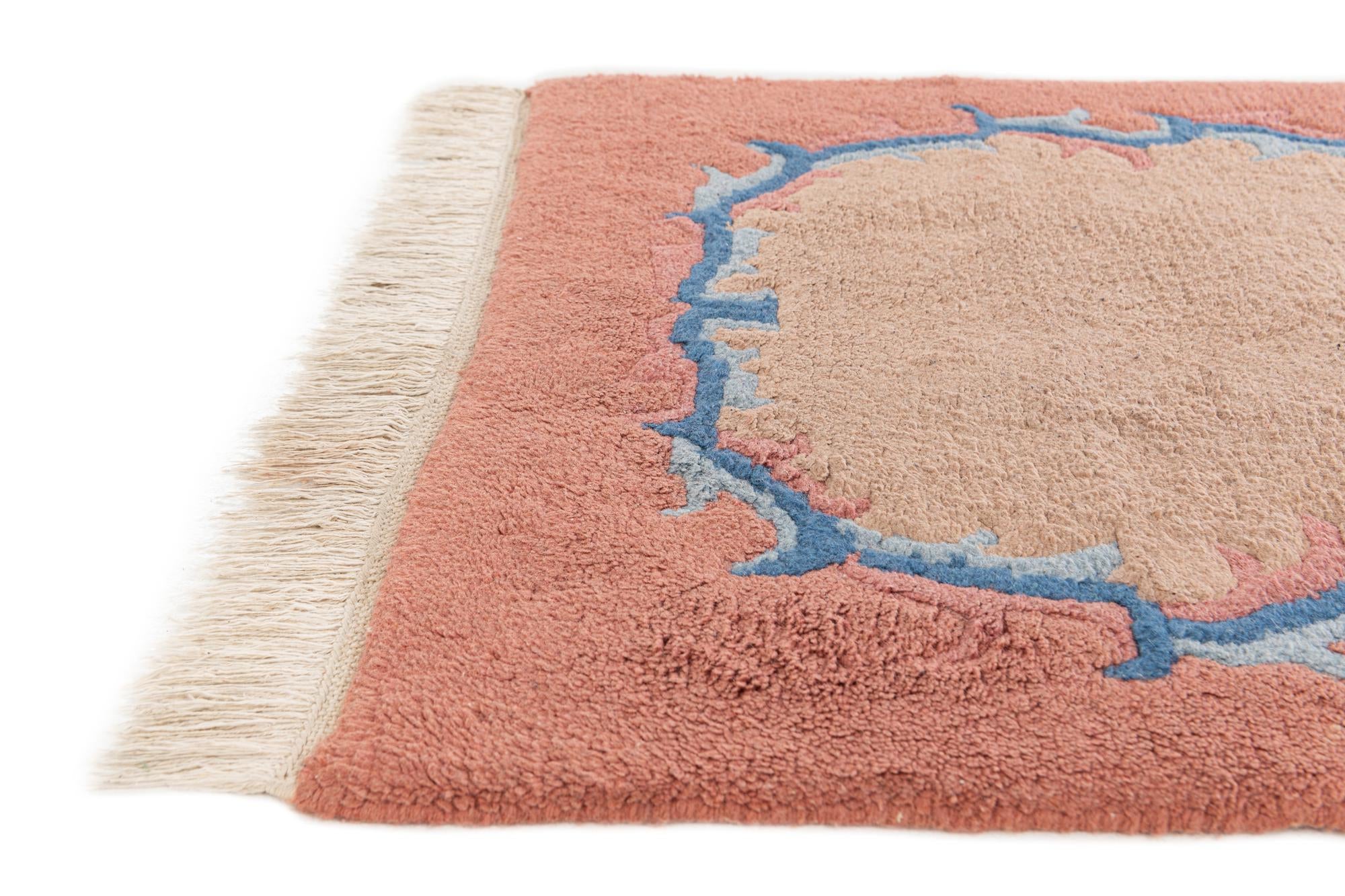2' 5 x 4' 7 Hand Knotted Tibet Wool Rug