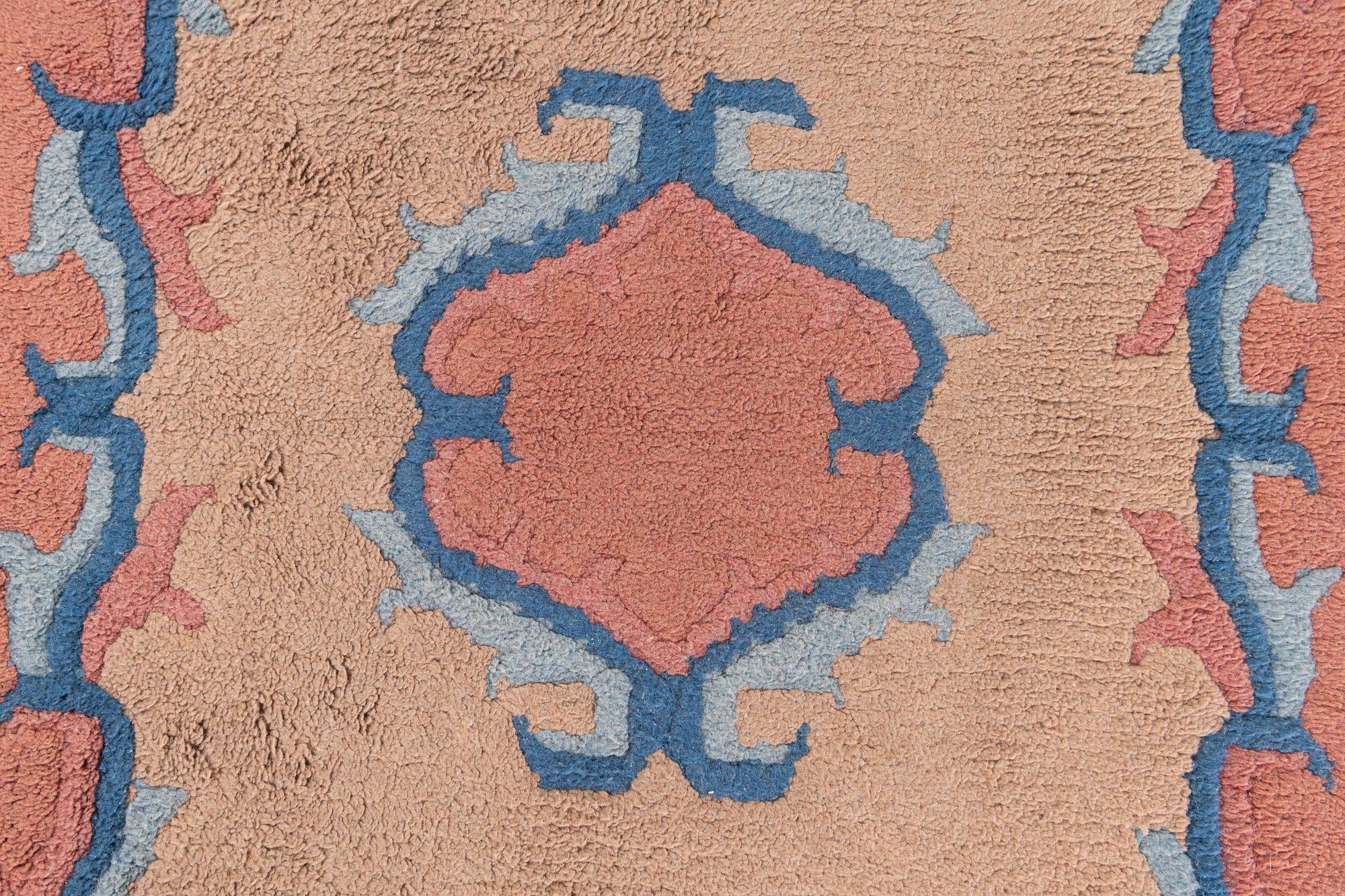 2' 5 x 4' 7 Hand Knotted Tibet Wool Rug