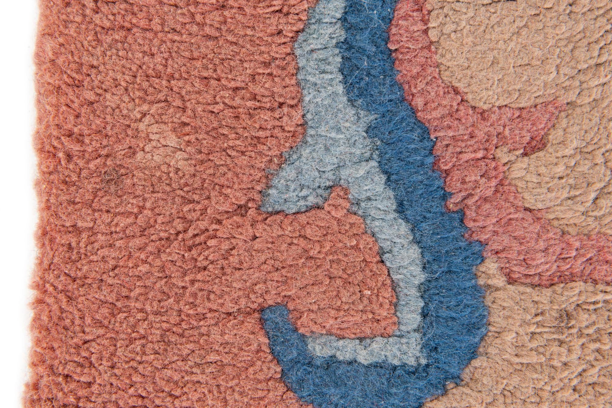 2' 5 x 4' 7 Hand Knotted Tibet Wool Rug