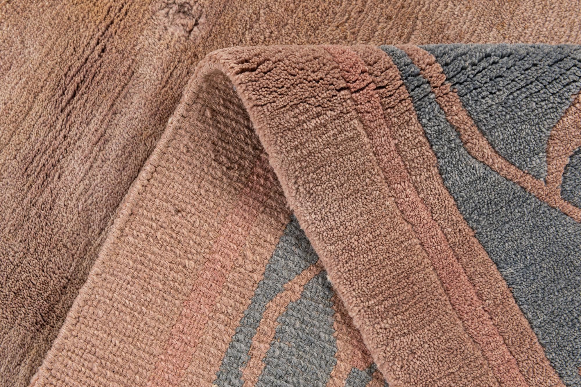 8' 4 x 11' 4 Hand Knotted Tibet Wool Rug