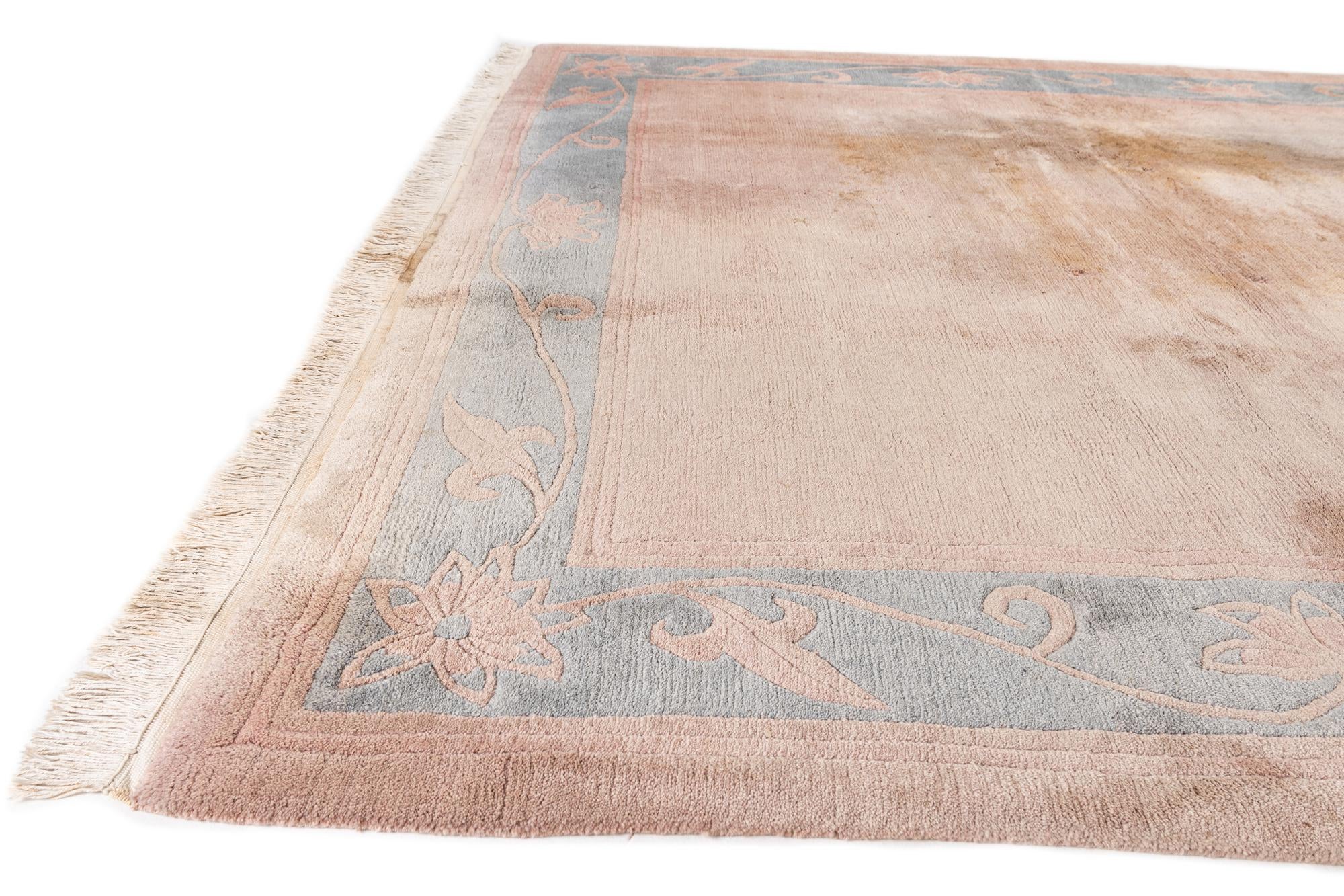 8' 4 x 11' 4 Hand Knotted Tibet Wool Rug