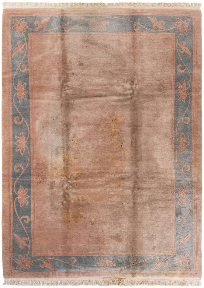 Detail image of 8' 4 x 11' 4 Hand Knotted Tibet Wool Rug