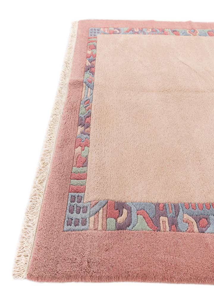 5' 7 x 8' Hand Knotted Tibet Wool Rug