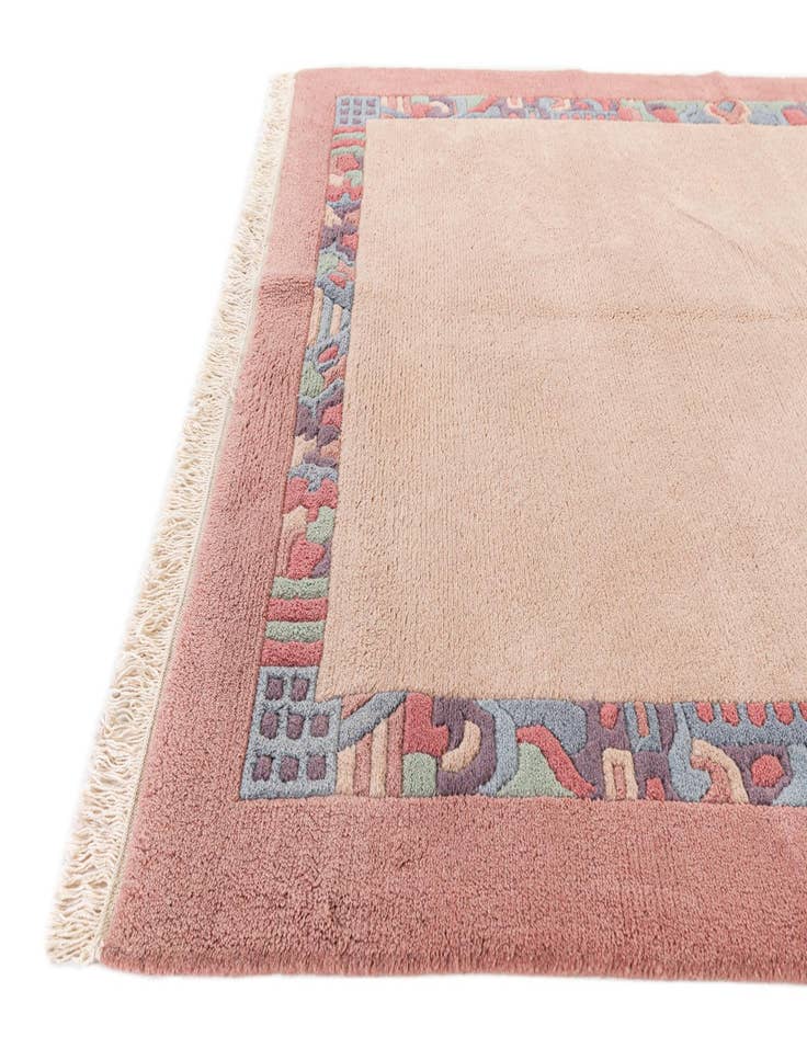 Detail image of 5' 7 x 8' Hand Knotted Tibet Wool Rug
