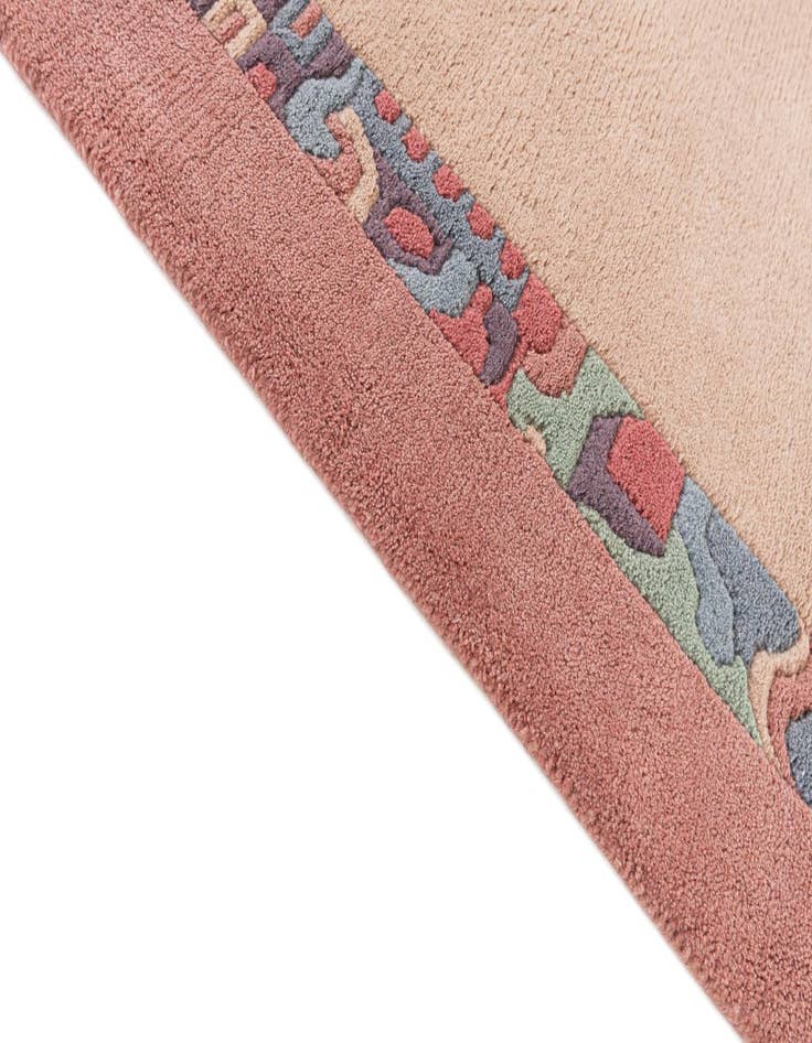 Detail image of 5' 7 x 8' Hand Knotted Tibet Wool Rug