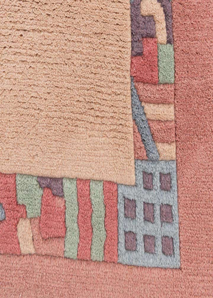 5' 7 x 8' Hand Knotted Tibet Wool Rug