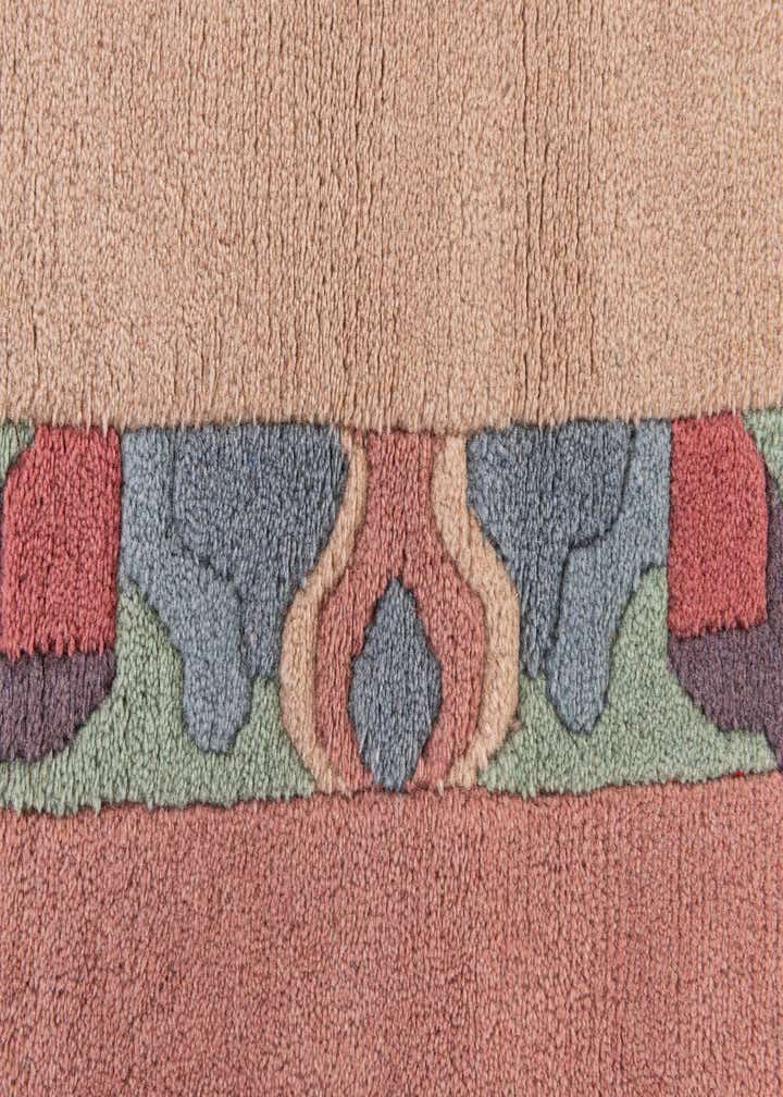 5' 7 x 8' Hand Knotted Tibet Wool Rug