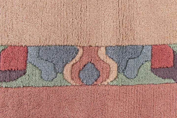 5' 7 x 8' Hand Knotted Tibet Wool Rug