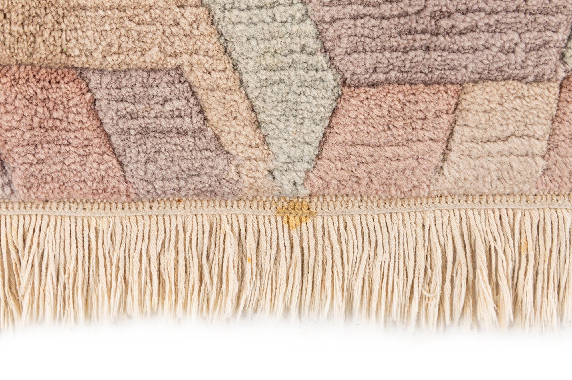2' 5 x 4' 5 Hand Knotted Tibet Wool Rug