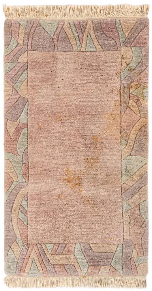 2' 5 x 4' 5 Hand Knotted Tibet Wool Rug