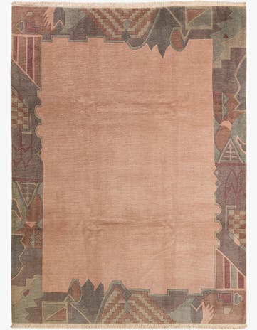 8' 5 x 11' 3 Hand Knotted Tibet Wool Rug