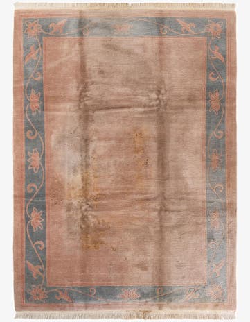 8' 4 x 11' 4 Hand Knotted Tibet Wool Rug