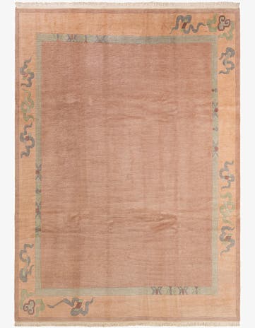 8' 4 x 11' 6 Hand Knotted Tibet Wool Rug