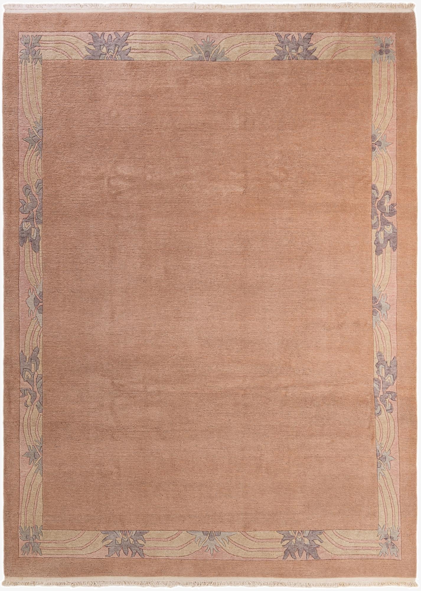 8' 5 x 11' 6  Hand Knotted Tibet Wool Rug