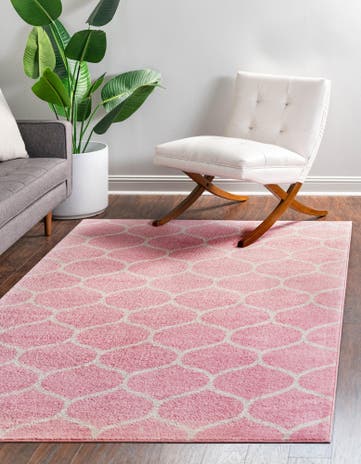 7' 10 x 10' Trellis Frieze Rug